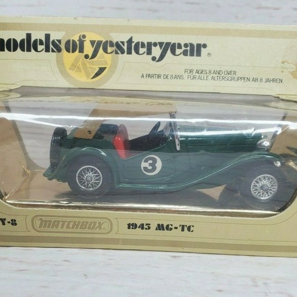 Vintage Diecast Model Car 1945 MG-TC #3 Scale 35:1 - Picture 2 of 9